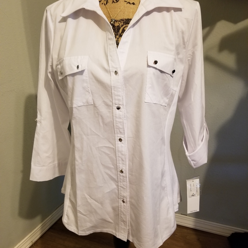 Zac and Rachel button up dress shirt